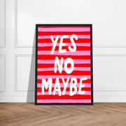 Blank Wall Print Shop Print Material Yes No Maybe Yes No Maybe