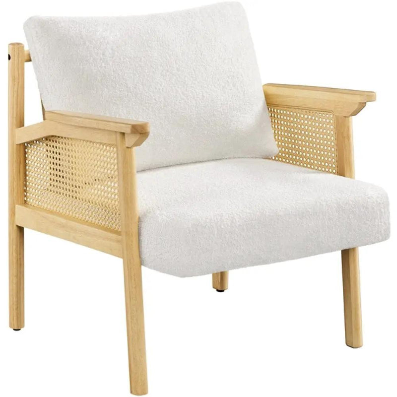Yaheetech Boucle Upholstered Accent Chair Lounge Chair Boucle Upholstered Accent Chair Lounge Chair