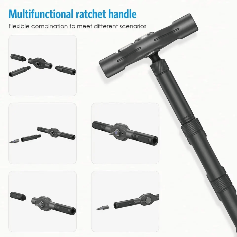 42 in 1 Magnetic Screwdriver Set Multi Bit Magneti DIY Ratchet Screwdriver Set – view 5