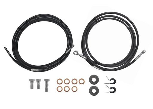 SS Brake Teflon Hose Kit Banjo to Banjo 2m and 5m Stainless Braided