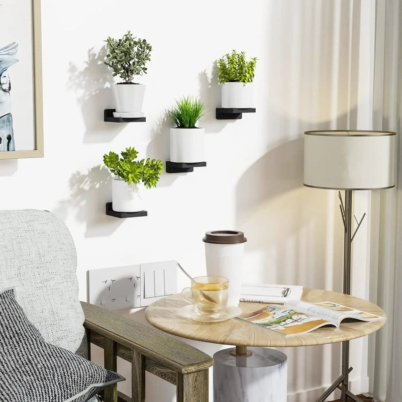Mini Floating Shelves Wall Mounted Set of 4 – view 7