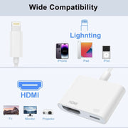 salelink.co.nz Unbranded NEW Lightning to HDMI Adapter NEW Lightning to HDMI Adapter | Action Outdoors NZ