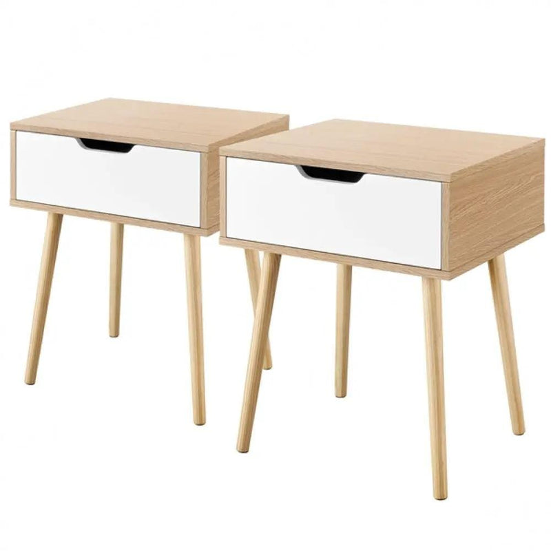 2pcs Brand New Bedside Table Nightstand End Table Nightstand – view 1