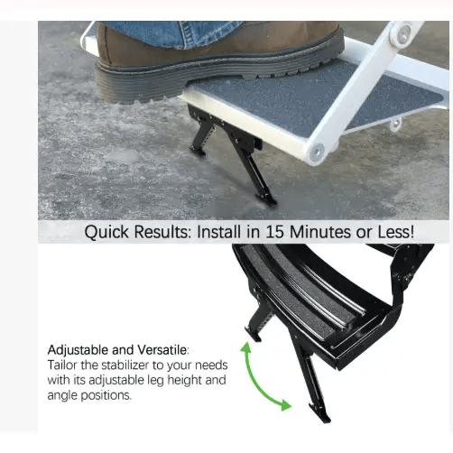 salelink.co.nz Unbranded RV Step Stabilizer for Camping Trailer RV Step Stabilizer for Camping Trailer | Action Outdoors NZ