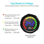salelink.co.nz Unbranded 8 Gang Car Auto LED Rocker Switch Panel 8 Gang Car LED Rocker Panel With USB Charger 12V Meter