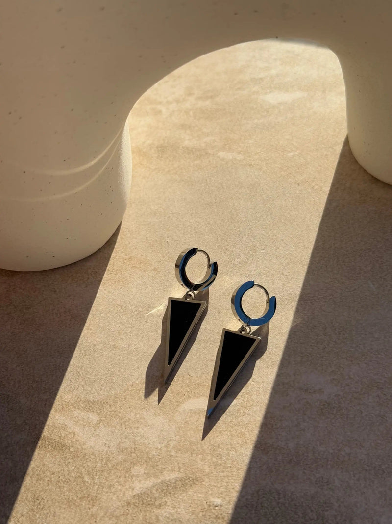 Tahana Jewellery Earrings Rautahi Silver Huggies Rautahi Silver Huggies