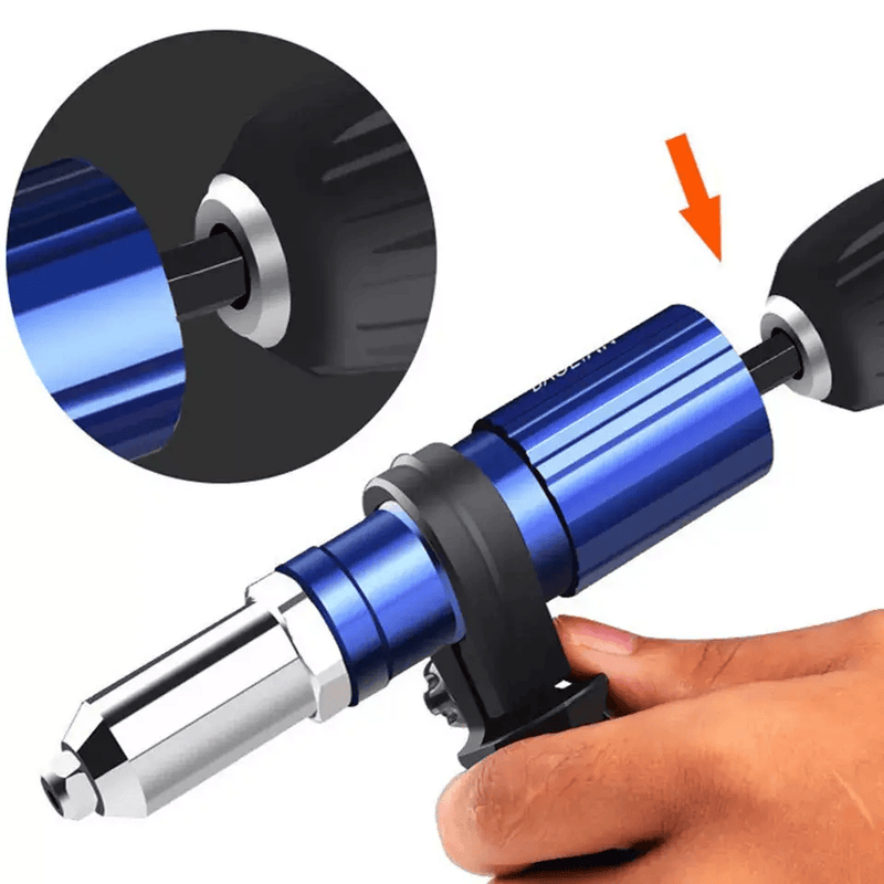 salelink.co.nz Unbranded Electric Rivet Gun Tool Adapter Electric Rivet Gun Tool Adapter | Action Outdoors NZ