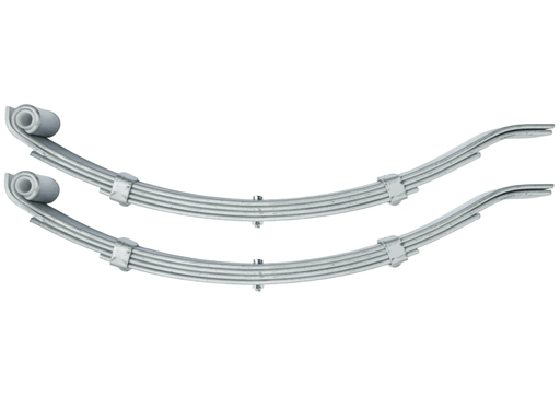 Trojan 4-Leaf Low Slipper Spring 1000kg Per Pair 50mm Wide Dacromet Coated for Heavy Duty Trailers Smooth Ride – view 1