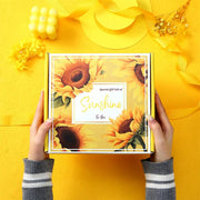 Poppy Gifts Aroma Sunflower Candle Bath Gift Box Aroma Sunflower Candle Bath Gift Box