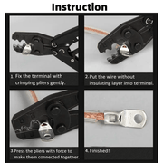 Battery Copper Crimp Terminals Cable Lug – view 6