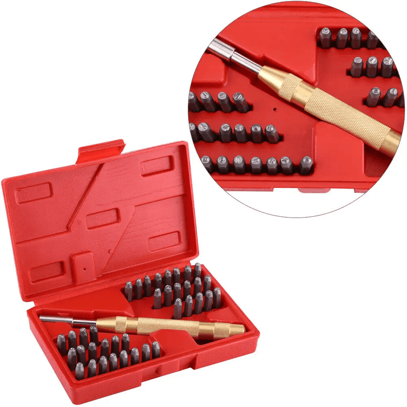 salelink.co.nz Unbranded 38pcs Letter Number Punch Set 38pcs Letter Number Punch Set | Action Outdoors NZ