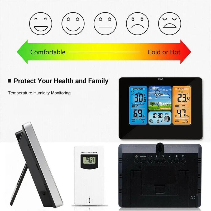salelink.co.nz Unbranded Weather Station Black Weather Station Black | Action Outdoors NZ