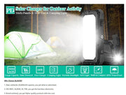 salelink.co.nz Unbranded 20000mAh Solar Charger Power Bank 20000mAh Solar Power Bank PD 18W Outdoor Charger