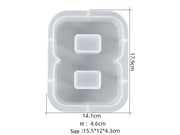 Resin Art NZ Moulds Number Moulds - Individual - Super Large Number Moulds - Individual - Super Large | NZ