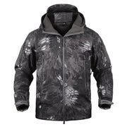Mead's Supply & Equipment Outfitters limited Men's Outdoor Clothing Men's Plus Size Softshell Jacket Camouflage Windproof Outdoor Coat Men's Plus Size Camouflage Softshell Jacket Windproof