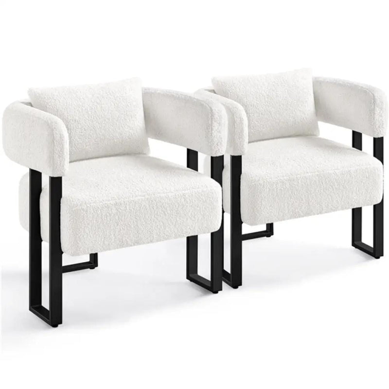Yaheetech 2pcs Accent Chair Armchair 2pcs Accent Chair Armchair