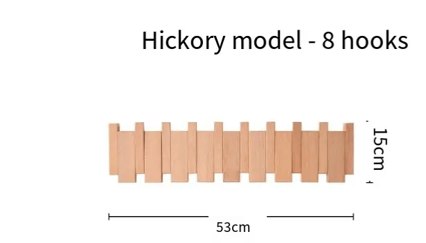 Action Outdoors Limited Simplicity Piano Key Wall Coat Rack Three Hook Wood Decor Simplicity Piano Key Wall Coat Rack Three Hooks