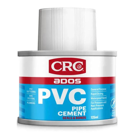 Wholesale CRC ADOS PVC Pipe Cement 125ml - PVC Adhesive (Pack of 12)