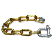 Trailer Chain Set 12Link c/w Stainless Shackle & Washer – view 2