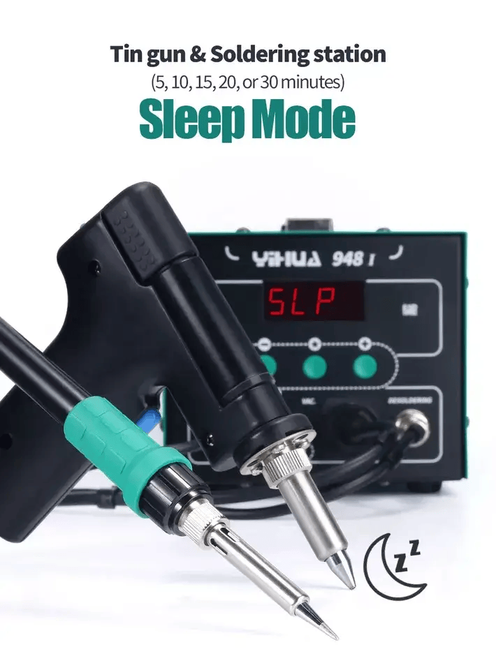 LCD Soldering Iron Desoldering 2in1 Station – view 3