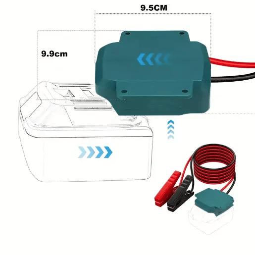 salelink.co.nz Unbranded 18V Makita 8AWG Jump Starter Cable 1.8m Makita 18V Jump Starter Cable 8AWG 1.8m Cord