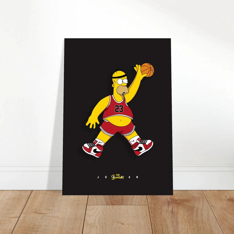 Blank Wall Print Shop Print Material Homer x Jordan Limited Edition Homer x Jordan Limited Edition