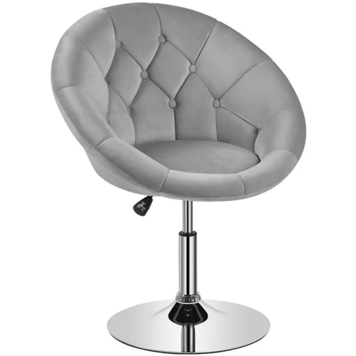 Yaheetech Makeup Vanity Chair Tufted Style Barrel Chair Makeup Vanity Chair Tufted Style Barrel Chair