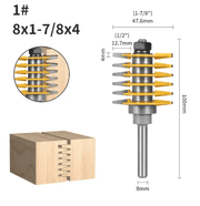 8mm Shank Finger Joint Router Bit Woodworking Cutter – view 2