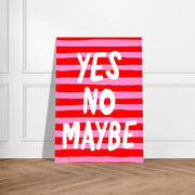 Blank Wall Print Shop Print Material Yes No Maybe Yes No Maybe