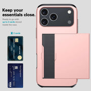 salelink.co.nz Unbranded iPhone 17 Pro Case iPhone 17 Pro Case - Card Holder Shockproof Rugged (PR910...