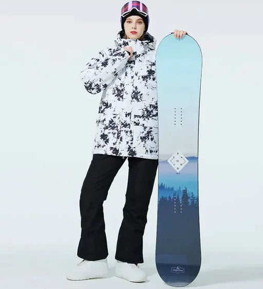 Ski Suit Men's and Women's - Waterproof Windproof Winter Snow Suit | Unisex 2-Piece Set – view 2