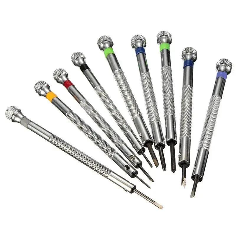 That Watch Shop Watch Tools 9 Piece Precision Screwdriver Set 9 Piece Precision Screwdriver Set