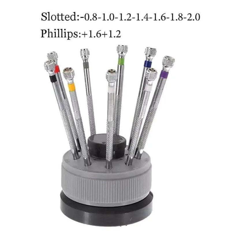 That Watch Shop Watch Tools 9 Piece Precision Screwdriver Set 9 Piece Precision Screwdriver Set