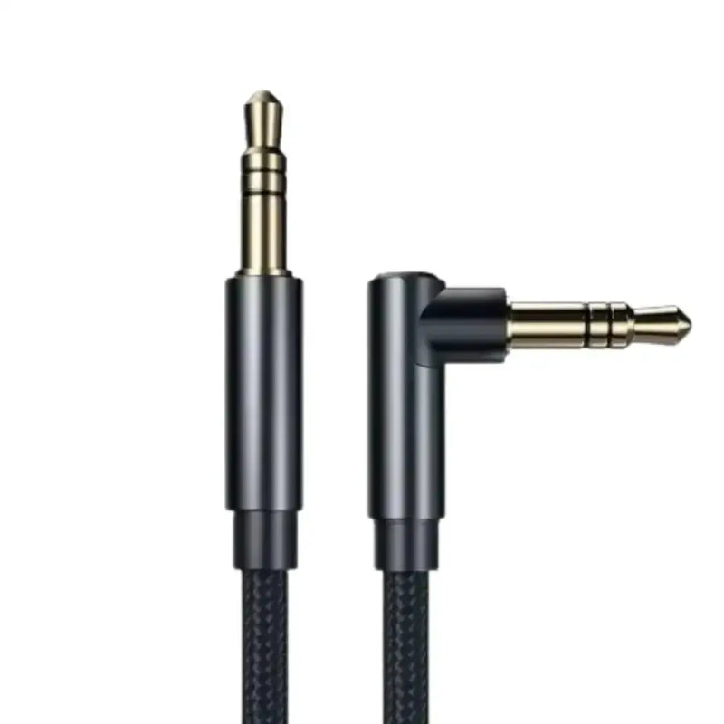 Habicare 9eight5 90° Jack Audio Cord for Samsung/Xiaomi/MP3 90° Jack Audio Cord for Samsung/Xiaomi/MP3
