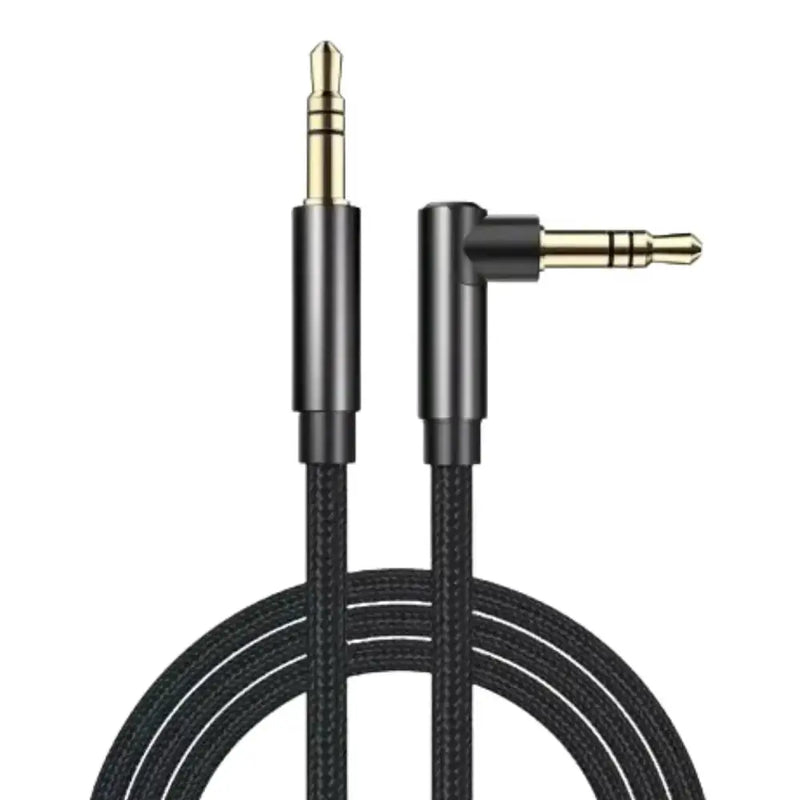 Habicare 9eight5 90° Jack Audio Cord for Samsung/Xiaomi/MP3 90° Jack Audio Cord for Samsung/Xiaomi/MP3