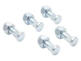 Trojan Trailer Parts 1/2" Unf Wheel Hub Stud & Nut Set x5 1/2" Unf Wheel Hub Stud & Nut Set x5