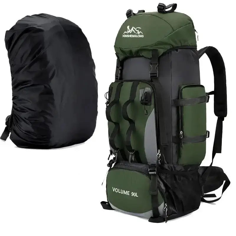 90L Waterproof Hiking & Camping Backpack (various colours available) – view 14