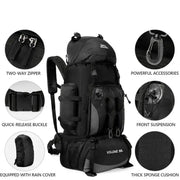 90L Waterproof Hiking & Camping Backpack (various colours available) – view 8
