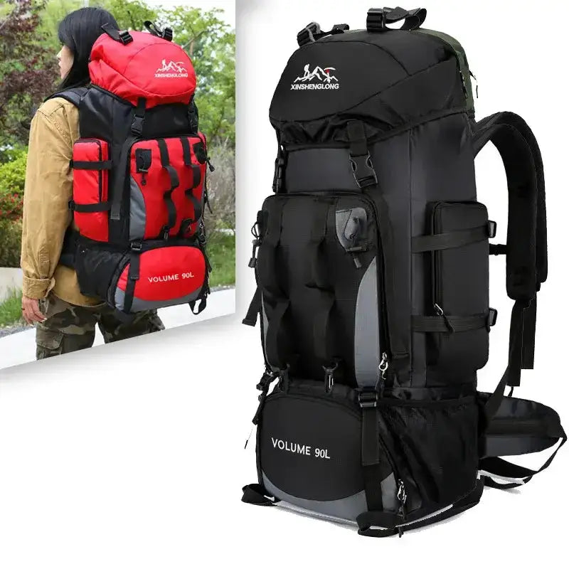 90L Waterproof Hiking & Camping Backpack (various colours available) – view 2