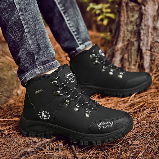 Men's High-Top Outdoor Hiking Shoes - Waterproof Trail Boots | All-Terrain Footwear – view 2