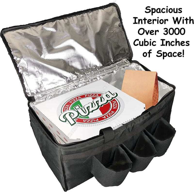 salelink.co.nz Unbranded Food Delivery Bag with Cup Holders Food Delivery Bag with Cup Holders | Action Outdoors NZ