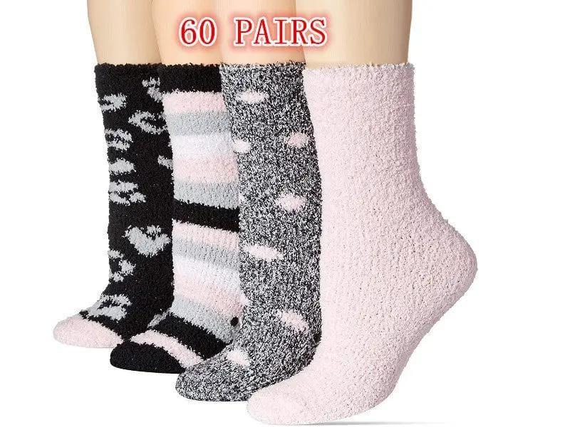 dealonline.co.nz dealonlinenz WHOLESALE - (60 Pairs) Soft & Warm Fleece Socks WHOLESALE - (60 Pairs) Soft & Warm Fleece Socks