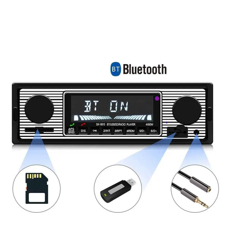 salelink.co.nz Unbranded Bluetooth Radio Car Stereo Player Bluetooth Radio Car Stereo Player | Action Outdoors NZ