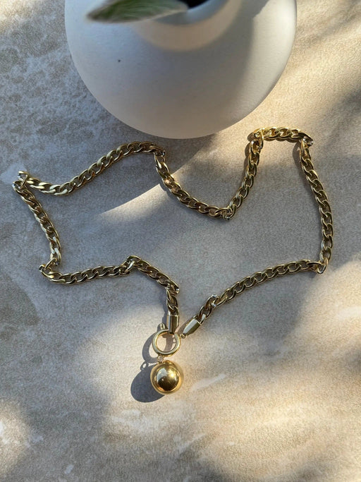 Tahana Jewellery Necklace Pōro Toa Gold Necklace Pōro Toa Gold Necklace