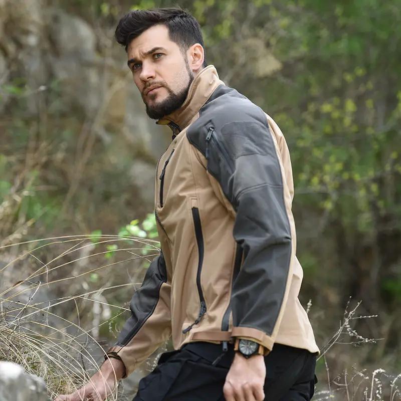 Men's Waterproof Tactical Softshell Jacket — All-Season Protection | Outdoor & Hiking – view 3