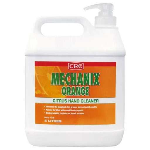 Wholesale CRC Mechanix Orange Hand Cleaner 4L (Pack of 2)