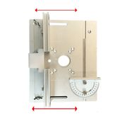 Aluminum Alloy Router Table Insert Plate – view 2