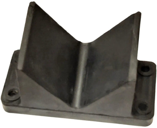 Trojan Boat Trailer Rollers & Parts Trojan Rubber Bow Snub V Block Trojan Rubber Bow Snub V Block