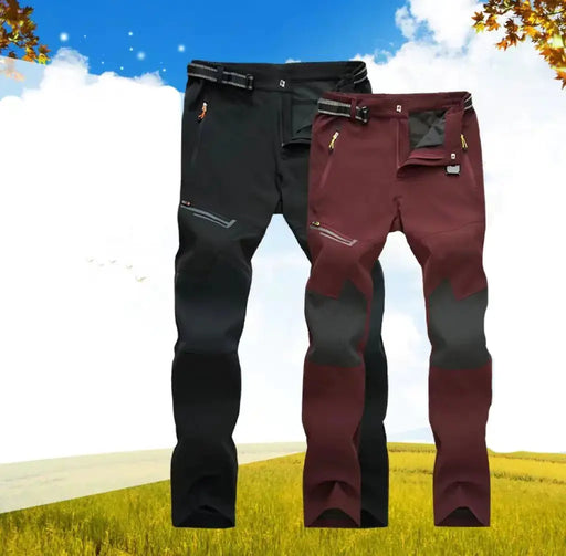 Unisex Waterproof Hiking Pants - Breathable Polyester for Outdoor Adventures | Couples Hiking Gear – view 1