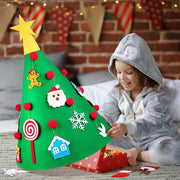 salelink.co.nz Unbranded DIY Felt Christmas Tree Set DIY Felt Christmas Tree Set (PR5126 (5)) | Action Outdoors NZ